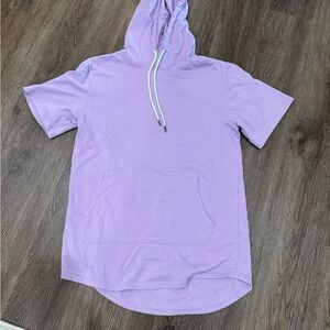 George Lavender Hoodie Top